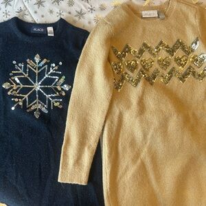 Girl’s Children’s Place Sweater Dress Bundle